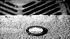 Sewer grate in Hamilton