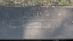 Sewer grateanother grate high