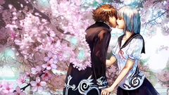 Sexy boy kiss couple