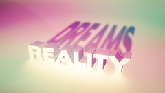 Shadows Typography dreams reality