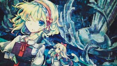 Shanghai anime girls touhou alice margatroid