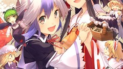 Shanghai hakurei reimu touhou kirisame marisa alice margatroid 