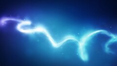 shapes Simple Background blue background digital art swirls