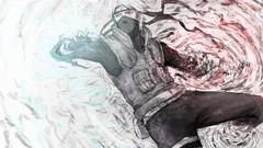 Sharingan naruto shippuden kakashi hatake artwork