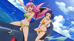 Sharks anime girls lala satalin deviluke to-love-ru bikini 