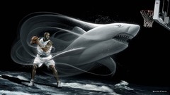 Sharks basketball Shaquille O'Neal