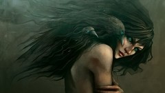 She crows fantasy art