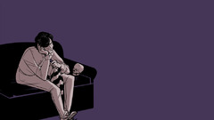 Sherlock holmes monochrome artwork