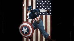 Shield American Flag captain america marvel comics