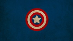 Shield logos captain america minimalistic marvel comics Franck 