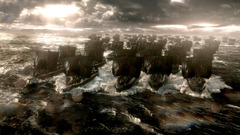 ship Movies 300 digital art Sea sky sunlight