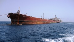 Ship wrecks salvaging abandoned