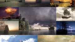 Ships 3d sailing ships