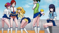 Ships Anime anime girls school uniforms panties