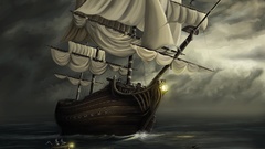 Ships artwork sail ship