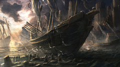 Ships battles artwork Radojavor