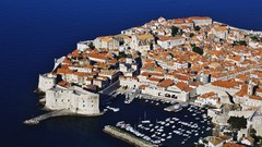 Ships croatia buildings dubrovnik towns
