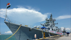 Ships destroyer Navy India