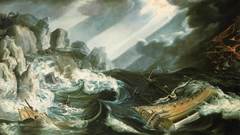 Ships disasters shipwreck artwork