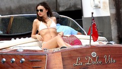Ships Flags sunglasses miranda kerr bikini