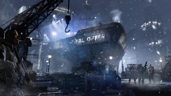 Ships Gotham City artwork batman arkham origins