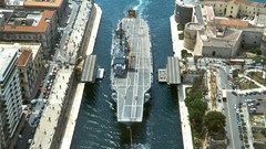 Ships Italy Bridges mediterranean taranto