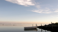Ships lakes reflections
