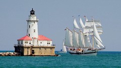 Ships lighthouses