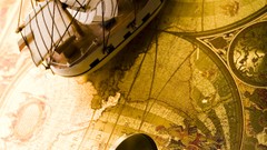 Ships Maps compasses