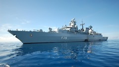 Ships Navy F216 Schleswig-Holstein German Navy