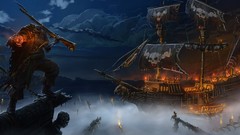 Ships pirates fan art artwork fantasy art