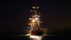 Ships sailing vehicles