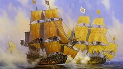 Ships sails battles sail ship