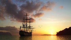 Ships sails sail ship