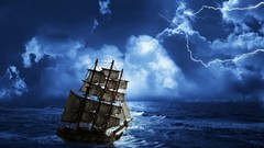 Ships storm