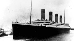 Ships Titanic vehicles grayscale