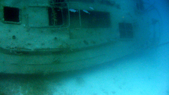 Shipwrecks underwater
