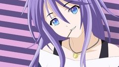 Shirayuki mizore purple hair
