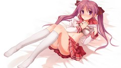 Shirts anime girls school uniforms lucky star bra hiiragi 