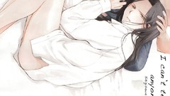 Shirts long hair lying down