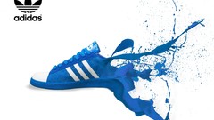 Shoe Adidas dripping
