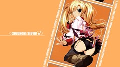 Shoes Anime blondes anime girls lingerie green eyes oshiki 