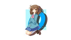 Shoes Anime white background socks skirts anime girls brown 