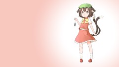 Shoes dress socks Chibi anime girls brown eyes brunettes short 