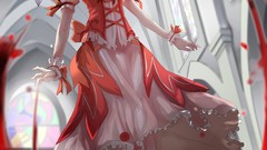 Shoes wings crystals dress tie hats stained glass Vampires 