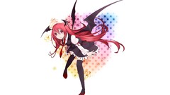 Shoes wings dress tie white background Ribbons ornaments pink 