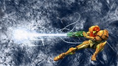 Shooting beams Power Armor metroid samus aran varia