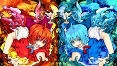 Short hair alternate symmetrical