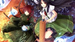 Short hair cannons kaenbyou