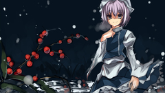 Short hair gray eyes